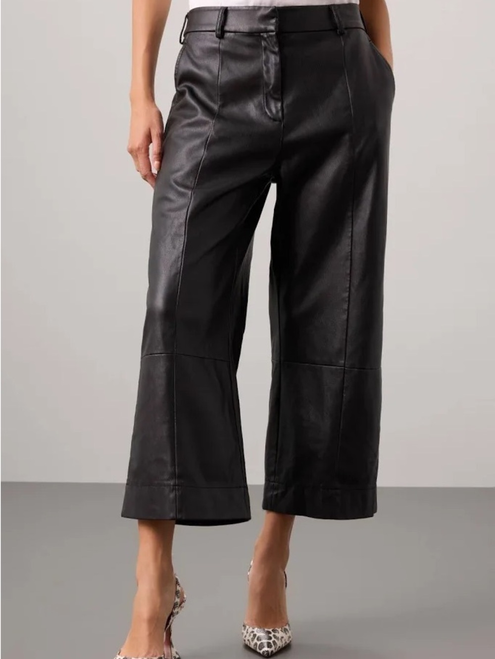 Jason Wu Faux Leather Trousers size 6